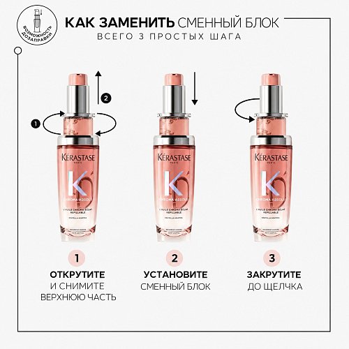 Парфюмированное масло-вуаль для окрашенных и мелированных волос - Kerastase Chroma Absolu L'huile Chroma Eclat Radiance Oil